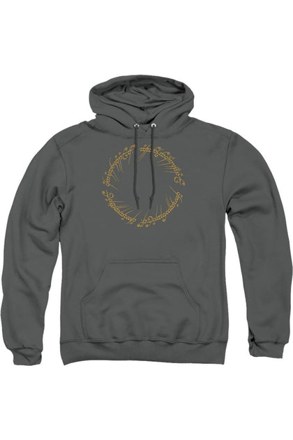 Gildan Herr der Ringe Einer Ring Kapuzenpulli Grün XXL 2