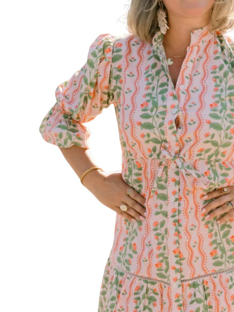 Victoria Dunn Kai Mini Dress Pink Medium 3