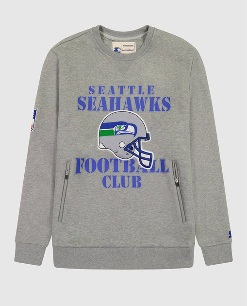 Starter Seattle Seahawks Sweat à Col Rond Gris XLarge 2