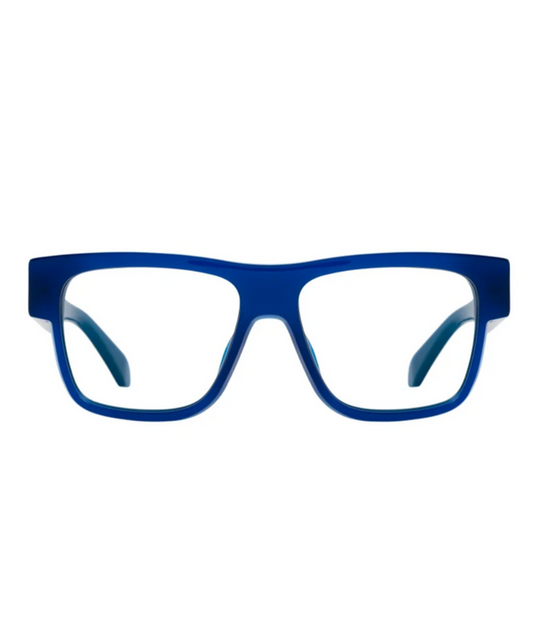 Off-White Style 60 Square Eyeglasses Blue 2