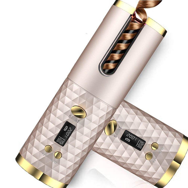 VYSN PlanetCurls Automatischer Lockenstab Weiß 2