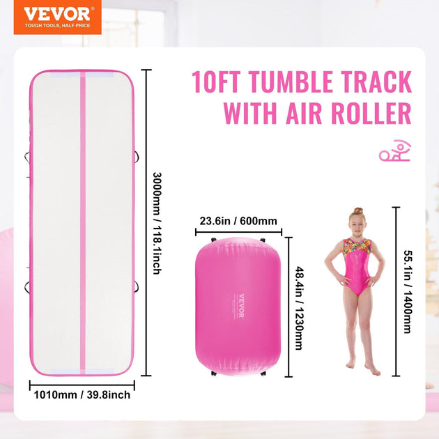 VVOR Inflatable Gymnastics Air Mat Set 4