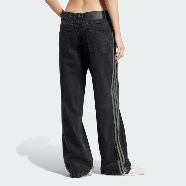 adidas Women's Adicolor Denim 3-stripes Track Pants | ShopSimon adidas Women's Adicolor Denim 3-stripes Track Pants | ShopSimon