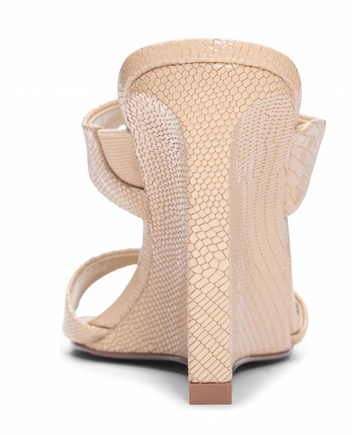 42 GOLD Omira Wedge Heel Beige US 8.5 4