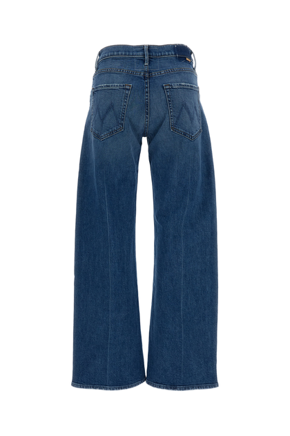 Mother Mid-Rise Wide-Leg Jeans Blue 25 3