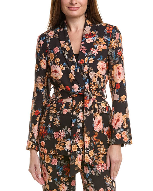 Ted Baker Single-Breasted Blazer Black US 6 2