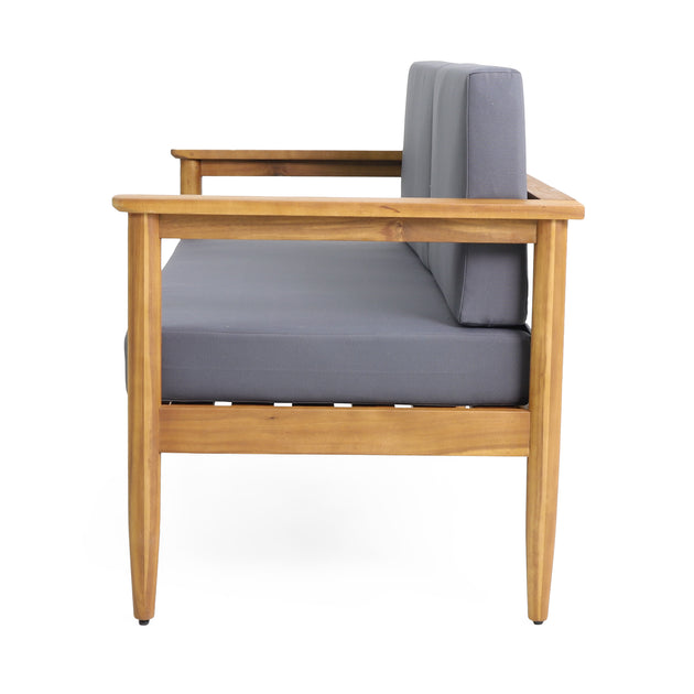 Streamdale Gavin Loveseat Brown 4