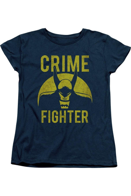Gildan DC Comics Fight Crime T-Shirt Blue Small 2
