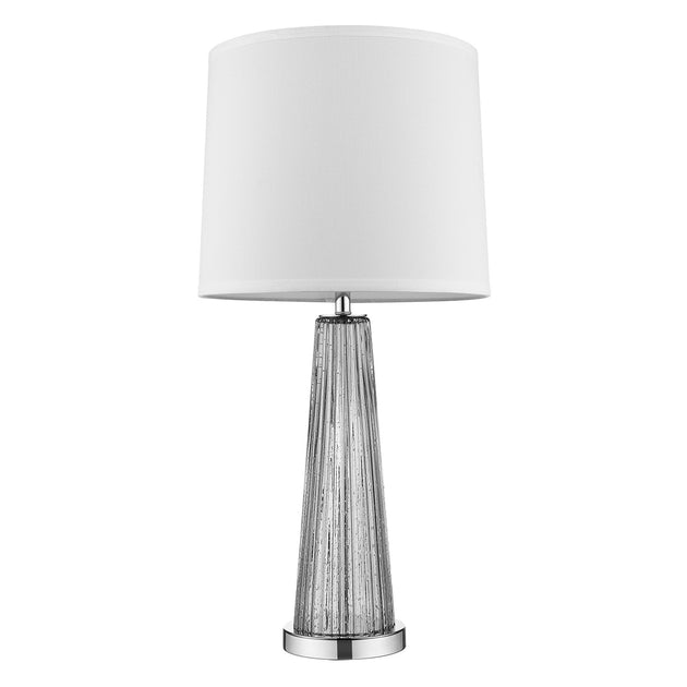 Hivvago Table Lamp Silver Metal 6