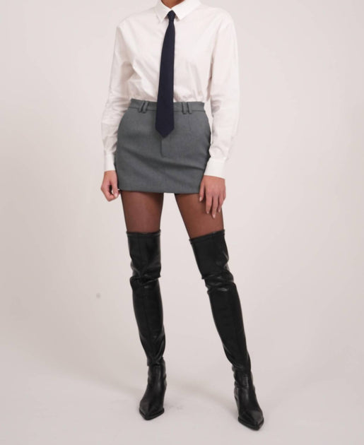 Parentezi Brisha Skirt Grey Small 2