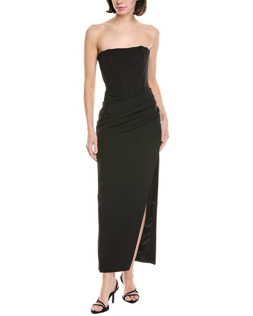 Bardot Saira Midi Dress Black US 4 2