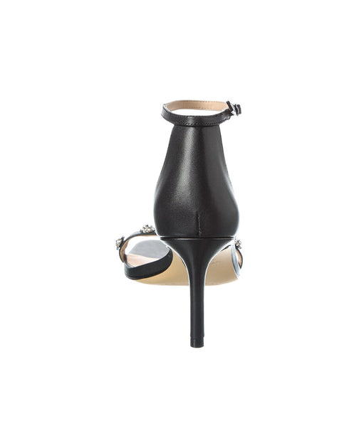 Stuart Weitzman Justina 75 Sandal Black US 9.5 4