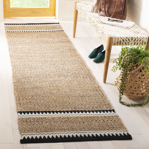 Safavieh NF874 Area Rug Natural/Black 3
