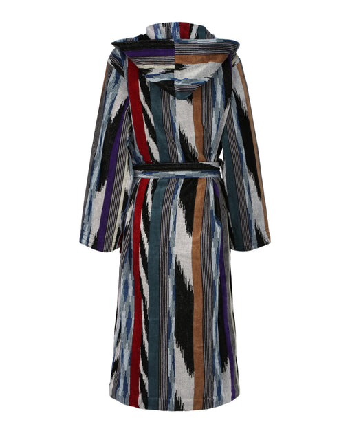 Missoni Clint Hooded Bathrobe Multi Small 3