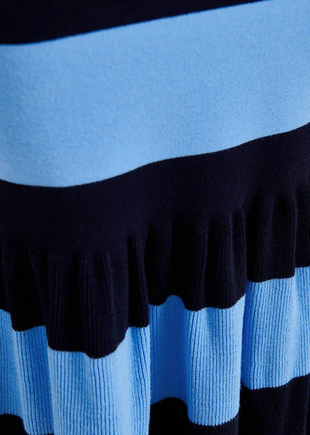 Essential Antwerp Fiesta Knitted Skirt Blue S 4