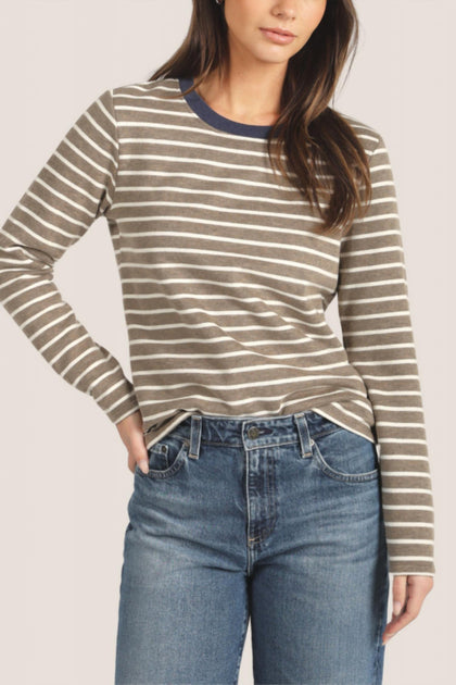 Dylan Charlie Crewneck Sweatshirt Grey XSmall 2