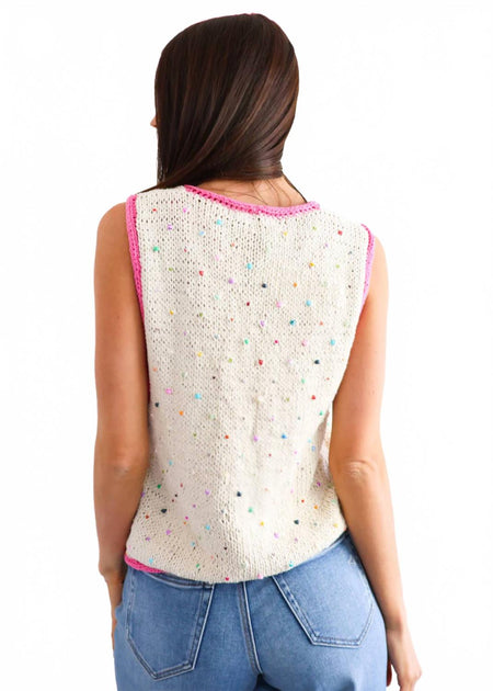 Vero Alfie Doll Vest White Medium 3