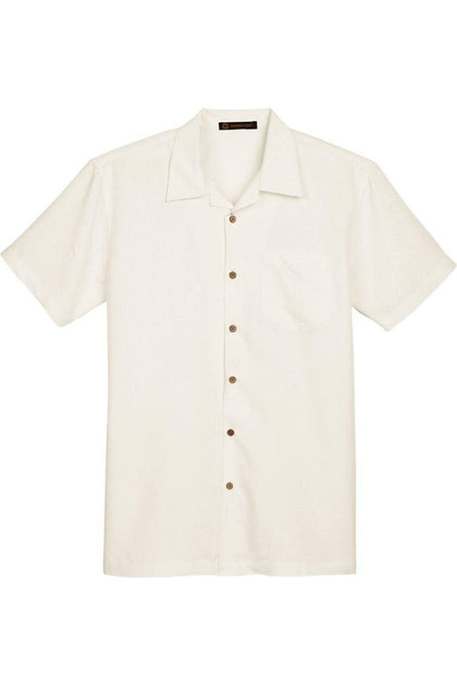 Harriton Barbados Camp Shirt White XXL 2