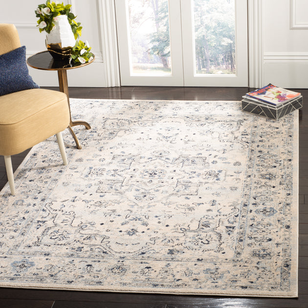 Safavieh Charleston CHL411 Area Rug Ivory/Light Blue 2