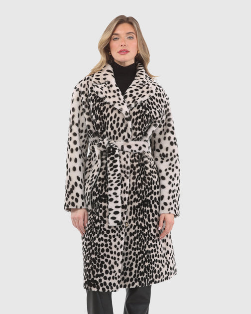 Gorski Reversible Select Shearling Lamb Short Coat Beige Small 3
