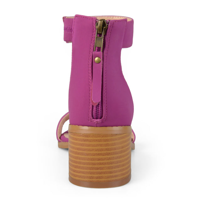 Journee Collection Percy Sandal Purple US 6.5 4