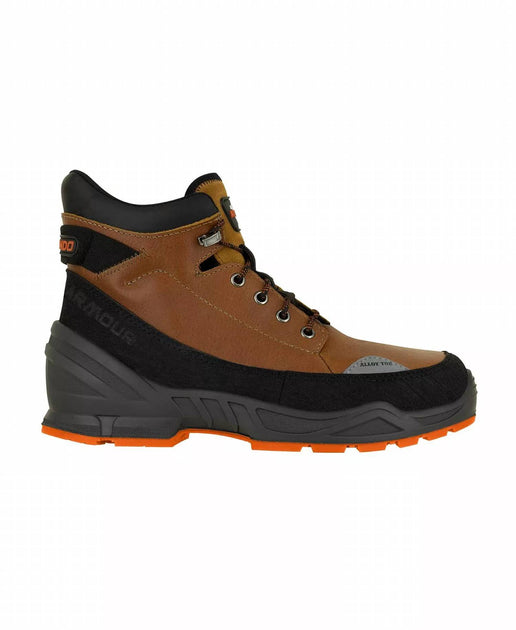 Berrendo Work Boots 6 Inch Alloy Toe Brown US 9 3