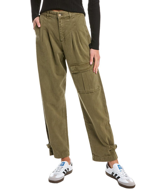 ba & sh Pleated Pant Green EU 38 2