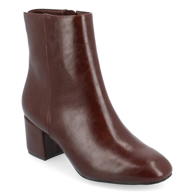 Journee Collection Adria Booties Brown US 9.5 3