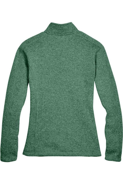 Devon & Jones Bristol Full-Zip Sweater Fleece Jacket Green XLarge 3