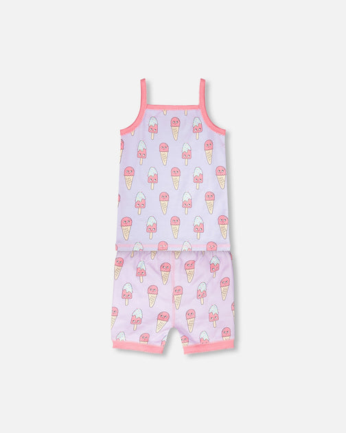 Deux par Deux Pyjama Set Lilac US 7 4
