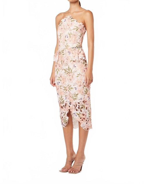 ELLIATT Sybil Midi Dress Beige Medium 2
