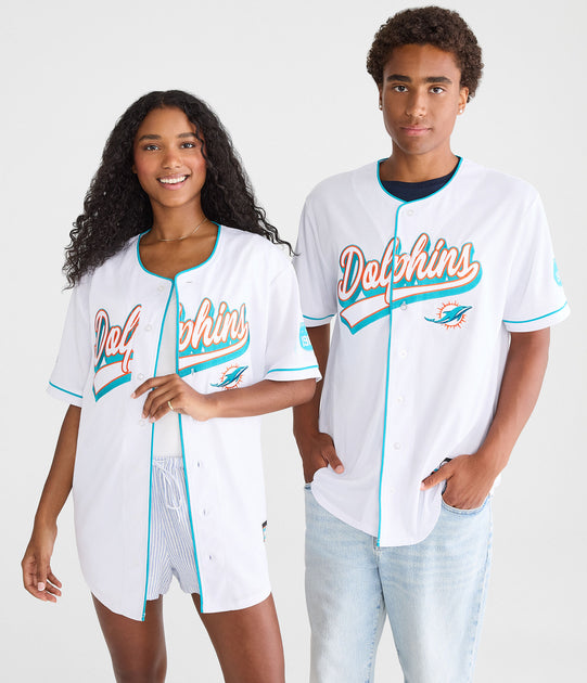 Aeropostale Miami Dolphins Top White Medium 2