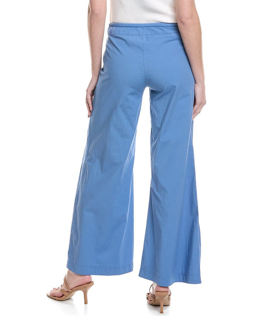 XCVI Hose mit weitem Bein Blau Small 3