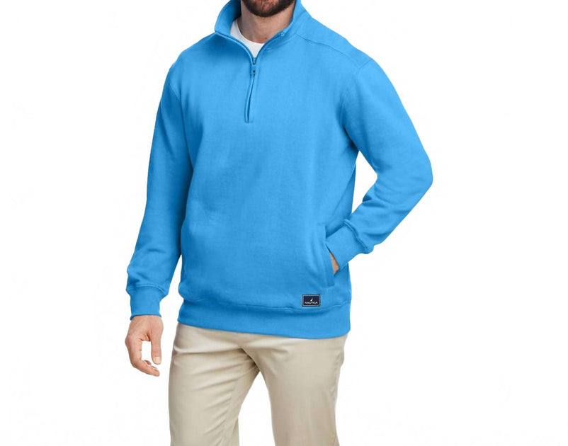 Nautica Anchor Quarter Zip Top Blue XLarge 2