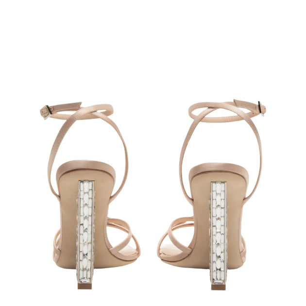 Rodo Marty 110 Satin Sandals Beige EU 35 4