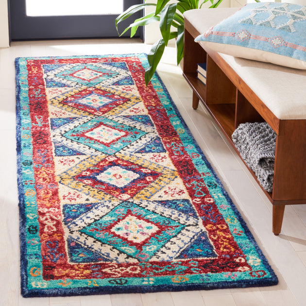 Safavieh Aspen Area Rug Blue/Rust 3