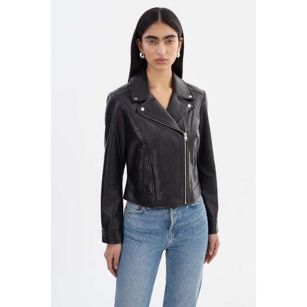 Lamarque Klea Biker Jacket Black XSmall 2