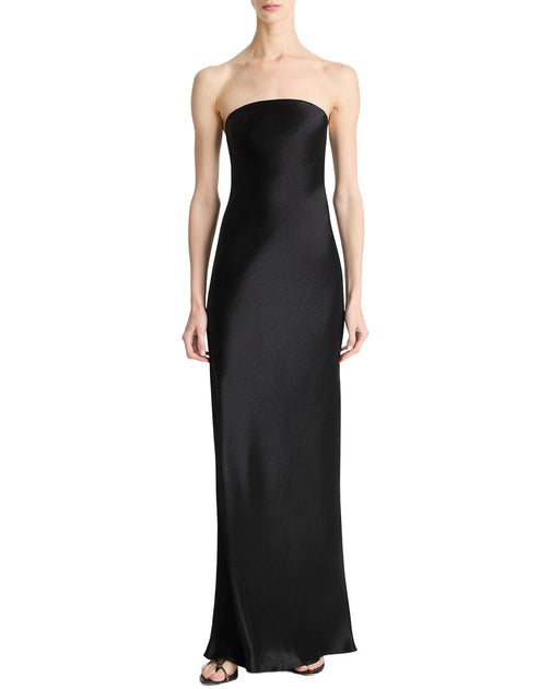 Vince Strapless Maxi Dress Black US 2 2