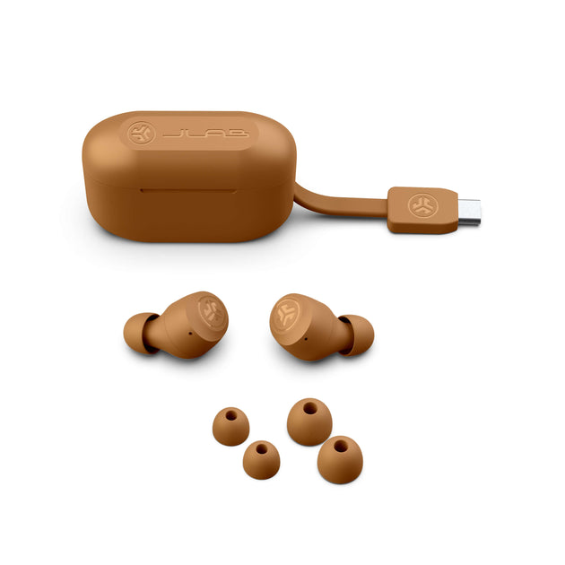 JLab Go Tones+ Earbuds Beige 4