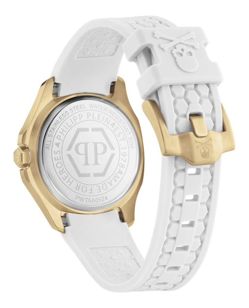 Philipp Plein $pectre Lady Crystal Watch Gold 4