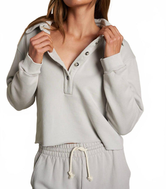 Perfectwhitetee Vinny Fleece Sweatshirt Grey Large 2