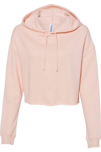 Independent Trading Co. Lightweight Crop Hooded Sweatshirt Multi Large 2