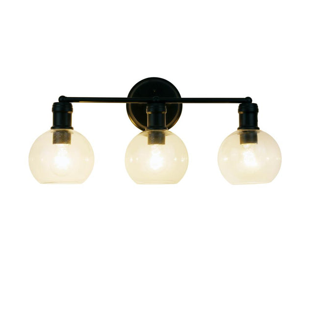 ChloeLighting OXA Wandleuchte Schwarz 3-Licht 2