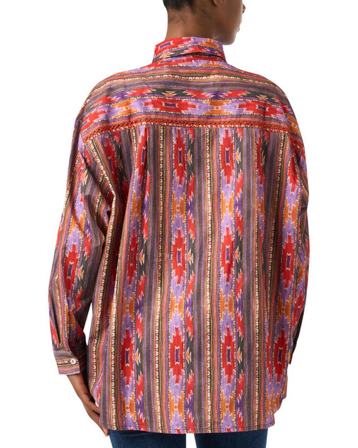 Ro's Garden Nepal Shirt Multi Medium 3