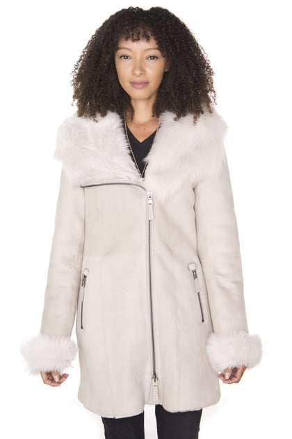 Infinity Ringwood Sheepskin Coat White XLarge 2