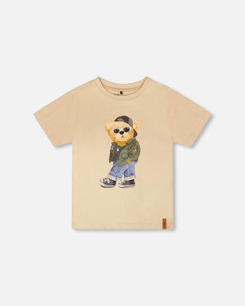 Deux par Deux T-Shirt Beige US 2T 2