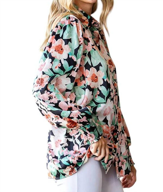 First Love In Full Bloom Blouse Multi 3X 4