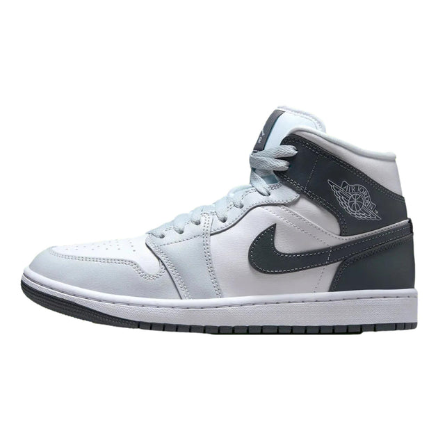 Nike Air Jordan 1 Mid White/Smoke Grey US 9.5 2