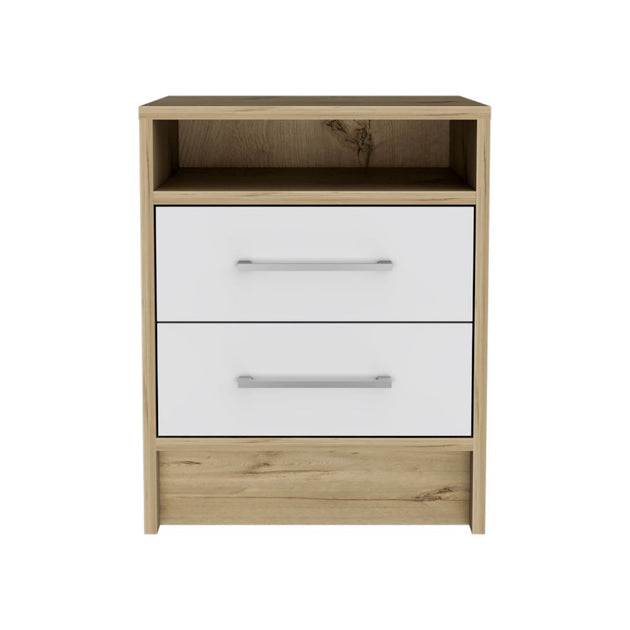Streamdale Eter Nightstand White 5