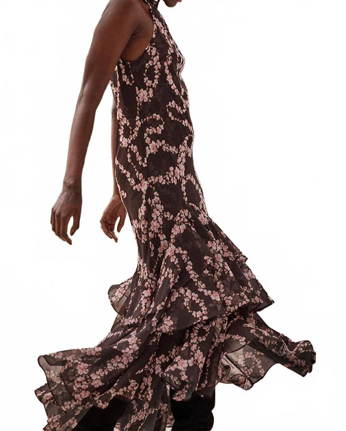 Misa Los Angeles Eliana Maxikleid Multi Small 3
